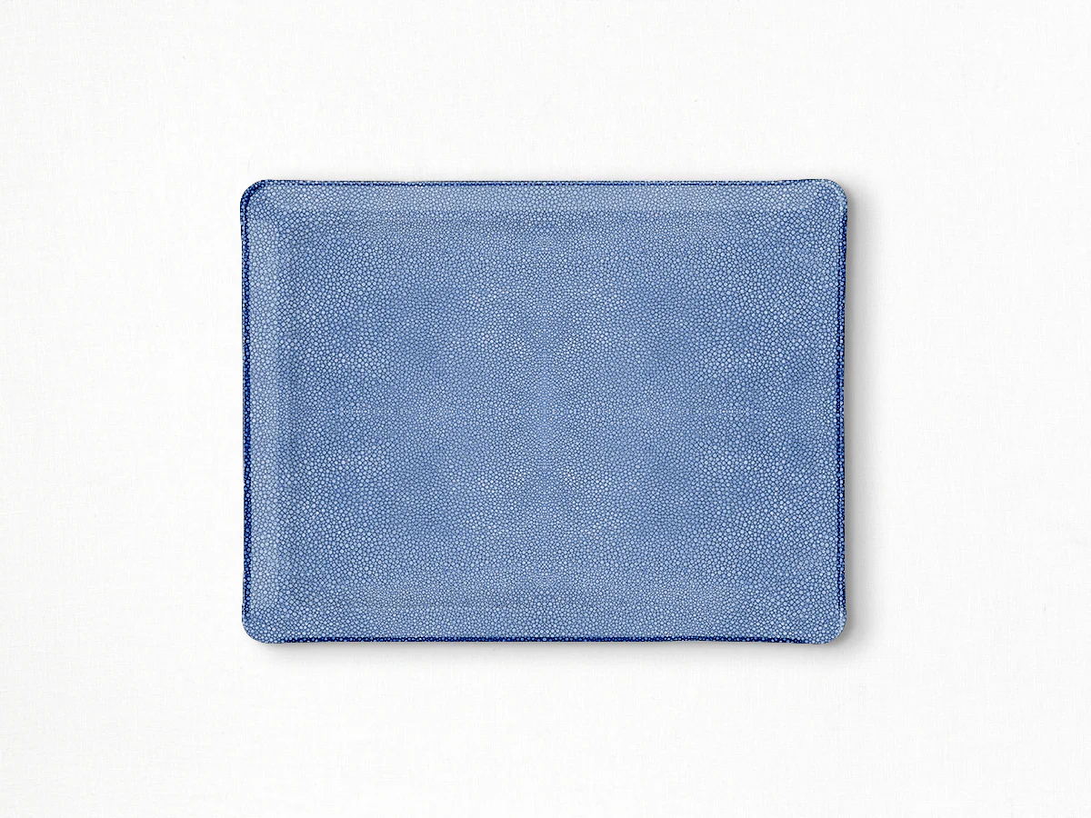 Acrylic Tray Rectangular Prestige Blue