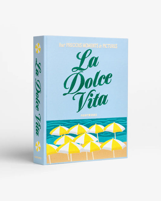 Dolce Vita, Embroidered Photo Album