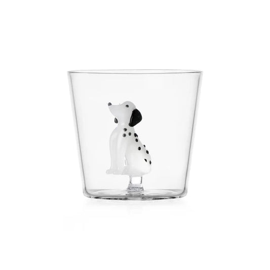 Dalmatian Dog Glass Tumbler