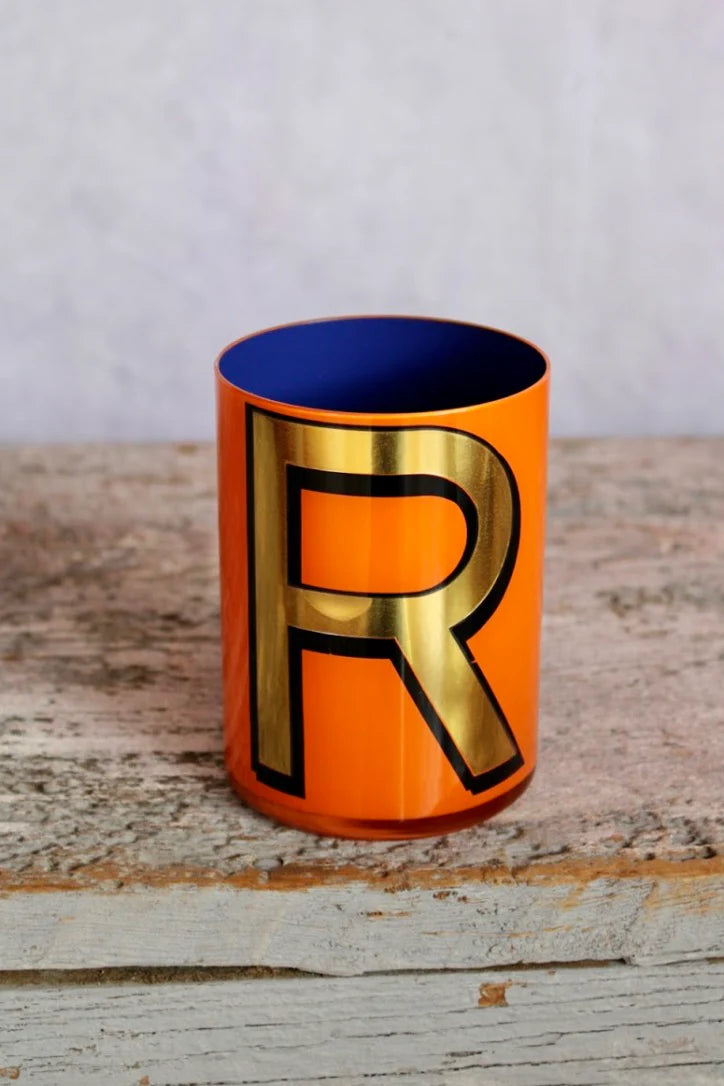 Alphabet Brush Pot - R
