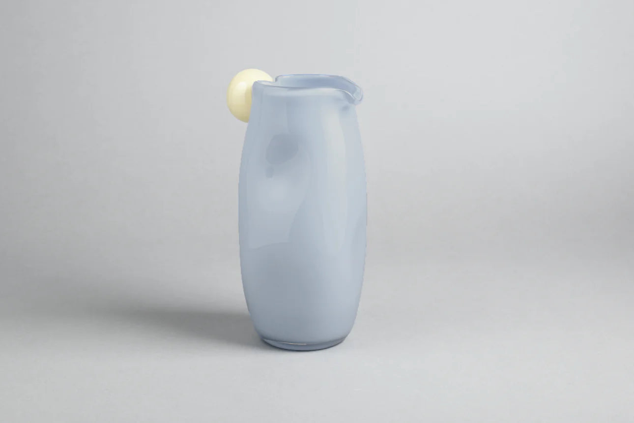 Helle Mardahl Jug with a Twist in Caramel apple and Blueberry ice cream