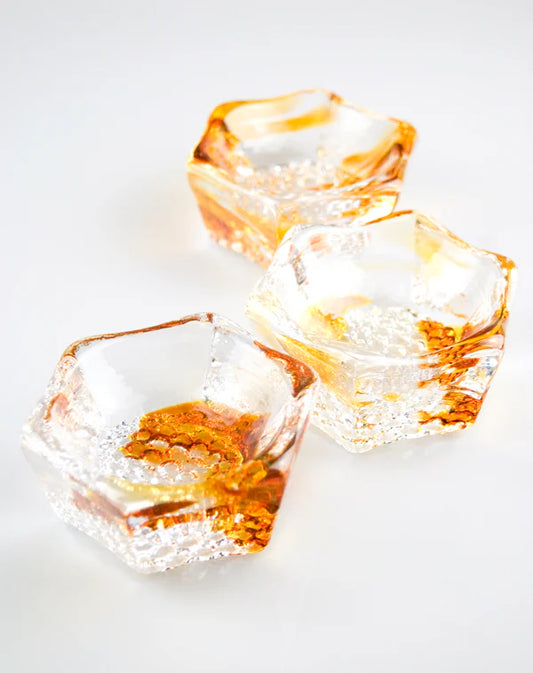 BB Crystal Dish - Orange