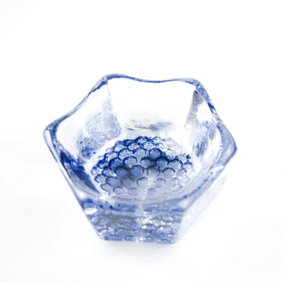 BB Crystal Dish - Blue