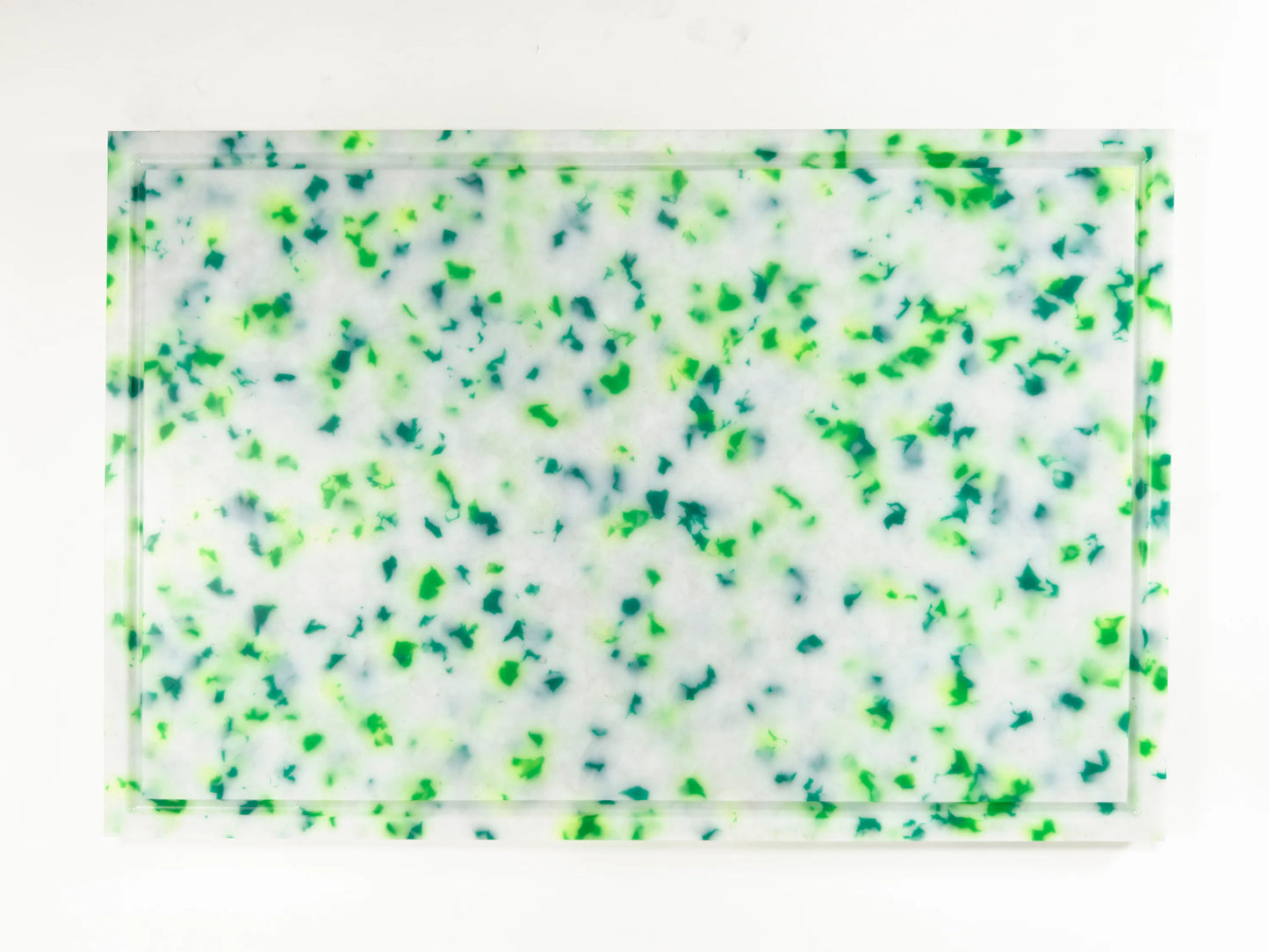 Extra Large Green and White Cutting Board