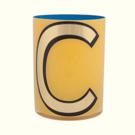 Alphabet Brush Pot - C