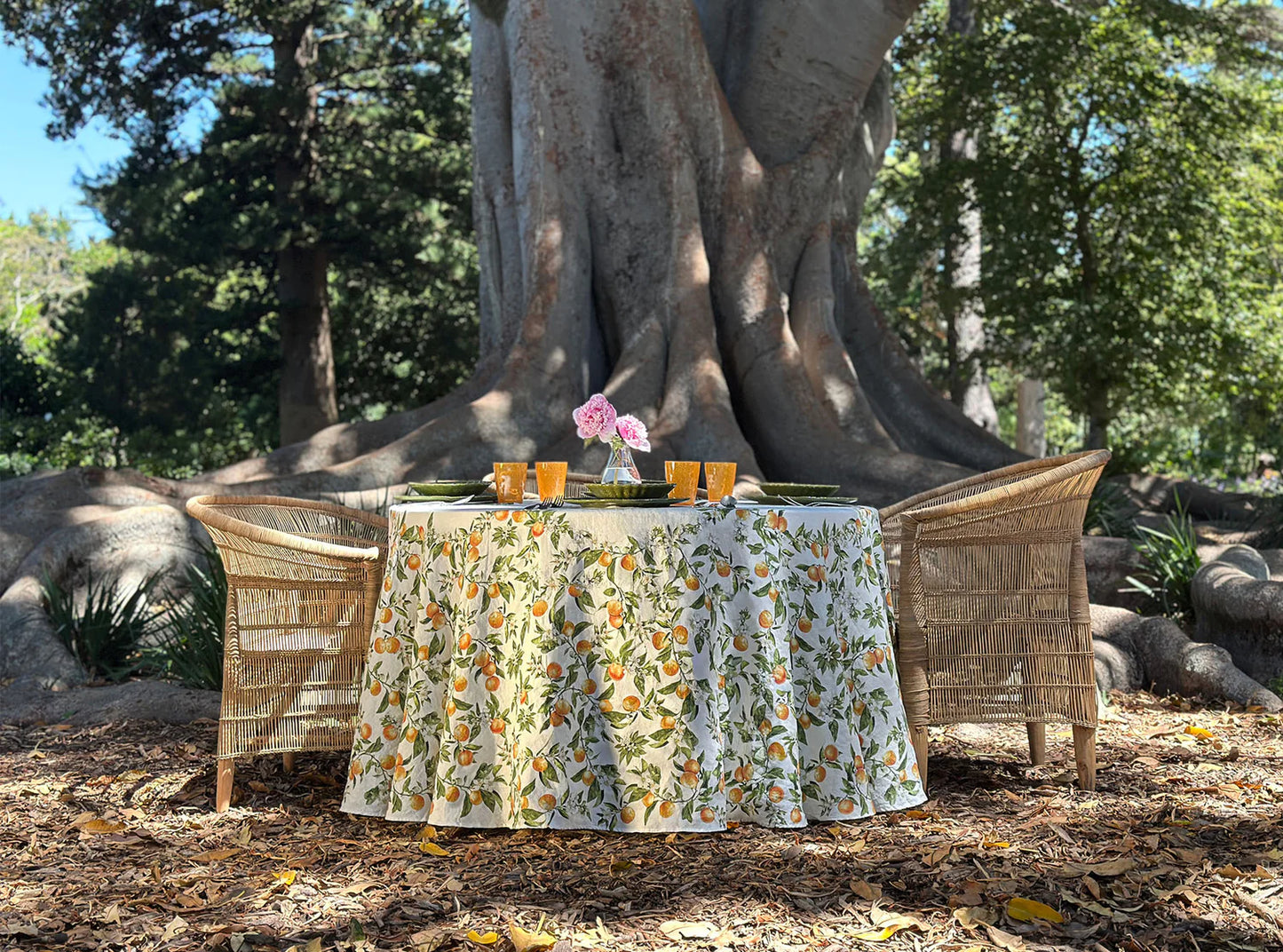 102” Round L’Orangerie Tablecloth