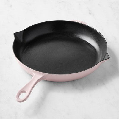 Staub Cast Iron 12 inch Fry Pan in Pink Peony