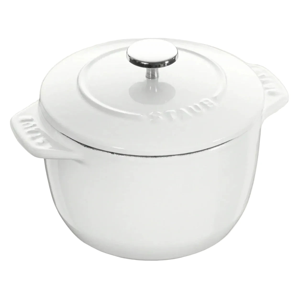 Staub Cast Iron Petite French Oven 1.5 qt. in White
