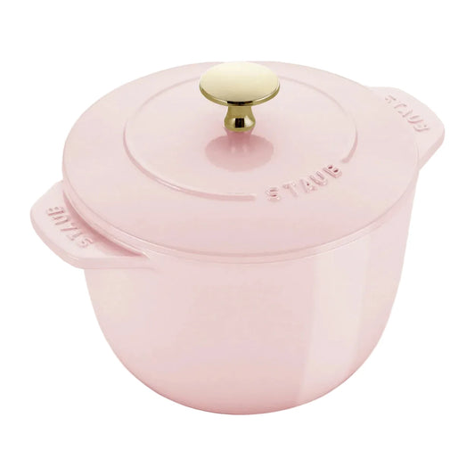 Staub Cast Iron Petite French Oven 1.5 qt. in Pink Peony