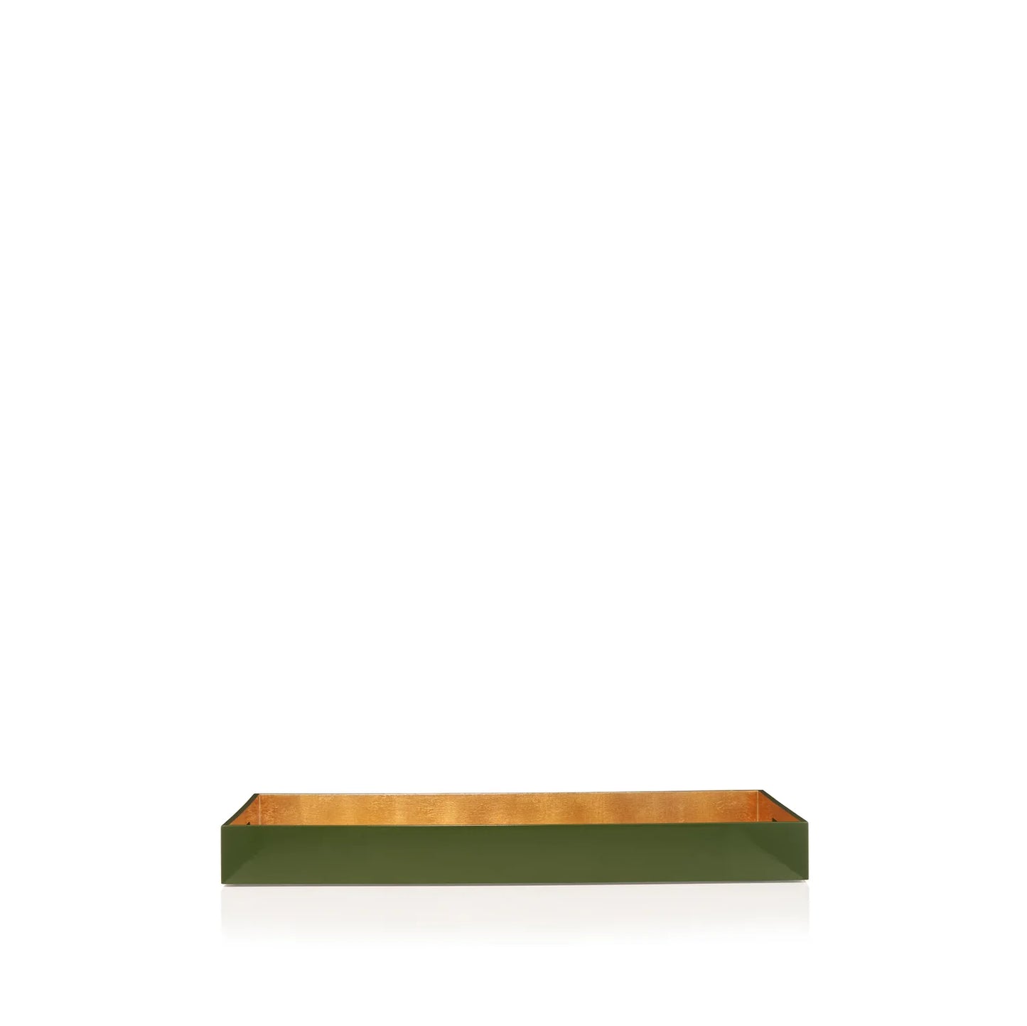 Gold Leaf Our June Rectangular Lacquered Tray