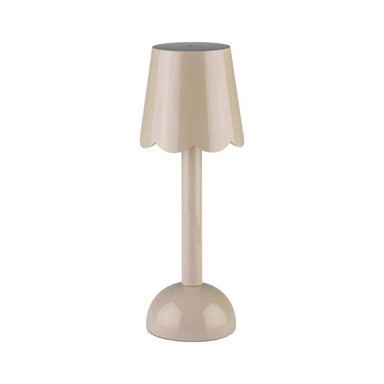 Cappuccino Scallop Rechargeable LED Lamp