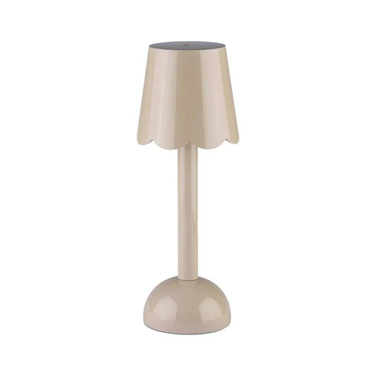 Cappuccino Scallop Rechargeable LED Lamp