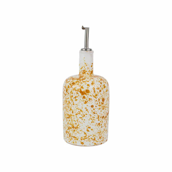 Amalfitana Yellow Splatter Olive Oil Bottle