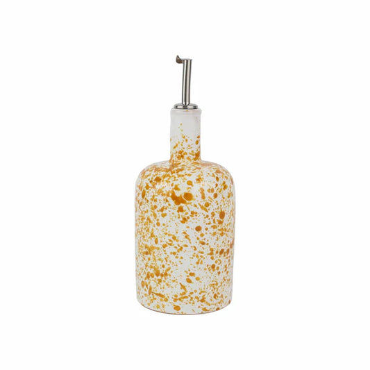 Amalfitana Yellow Splatter Olive Oil Bottle