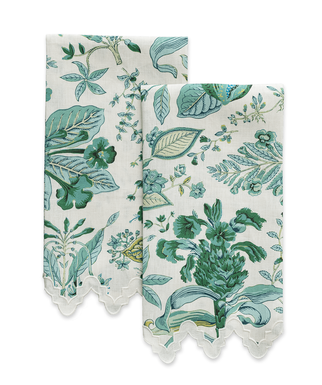 Emerald S/2 Pomegranate Guest Towel
