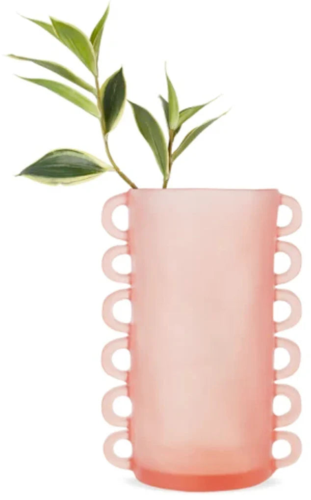 Tina Frey Pink Loopy Vase, Large