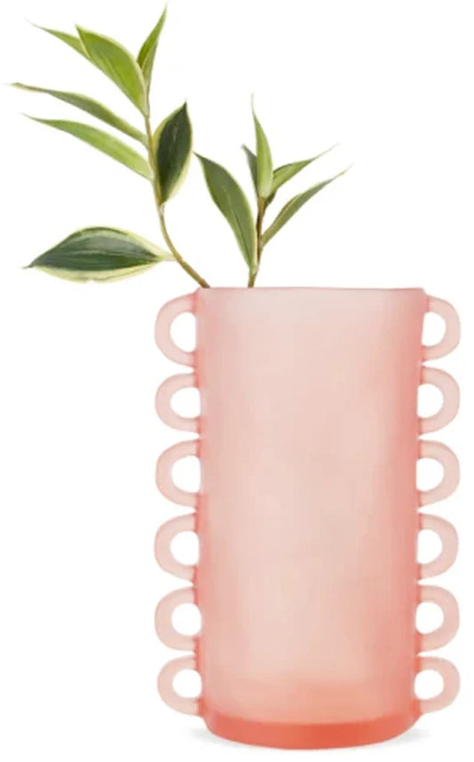 Tina Frey Pink Loopy Vase, Large