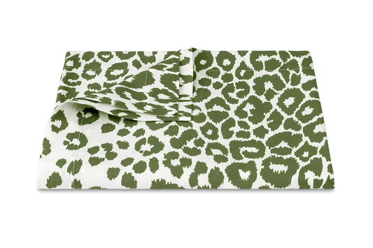 Iconic Leopard Tablecloth - Green