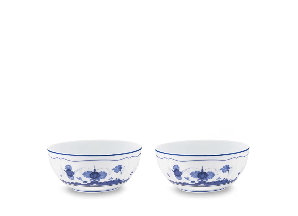 Oriente Italiano Indaco Bowls by Ginori 1735