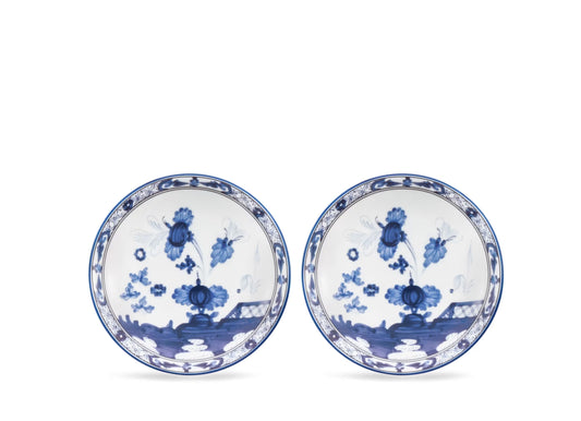 Oriente Italiano Indaco Appetizer Plates by Ginori 1735