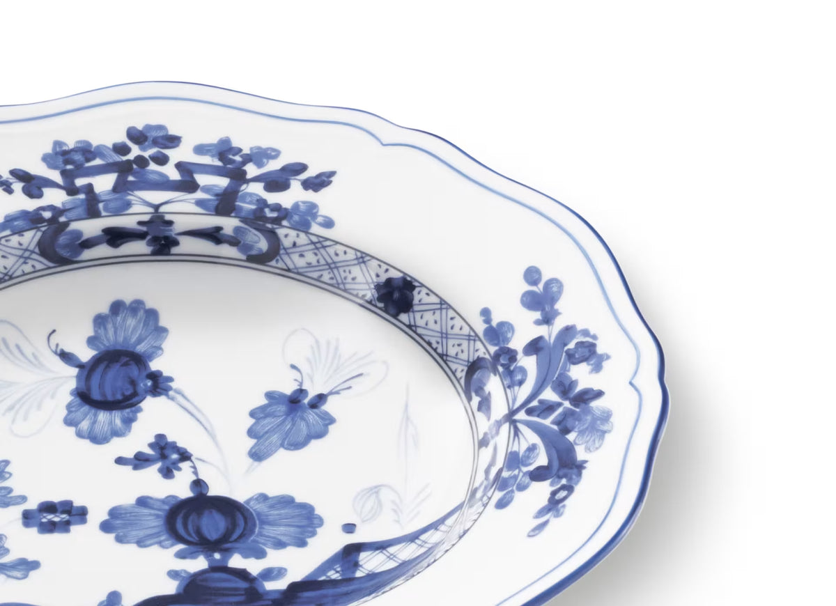 Oriente Italiano Indaco Soup Plate By Ginori 1735