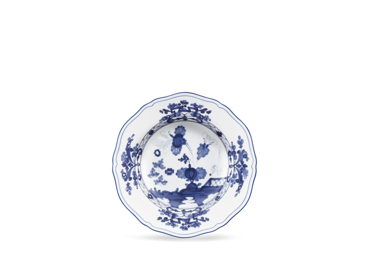 Oriente Italiano Indaco Soup Plate By Ginori 1735