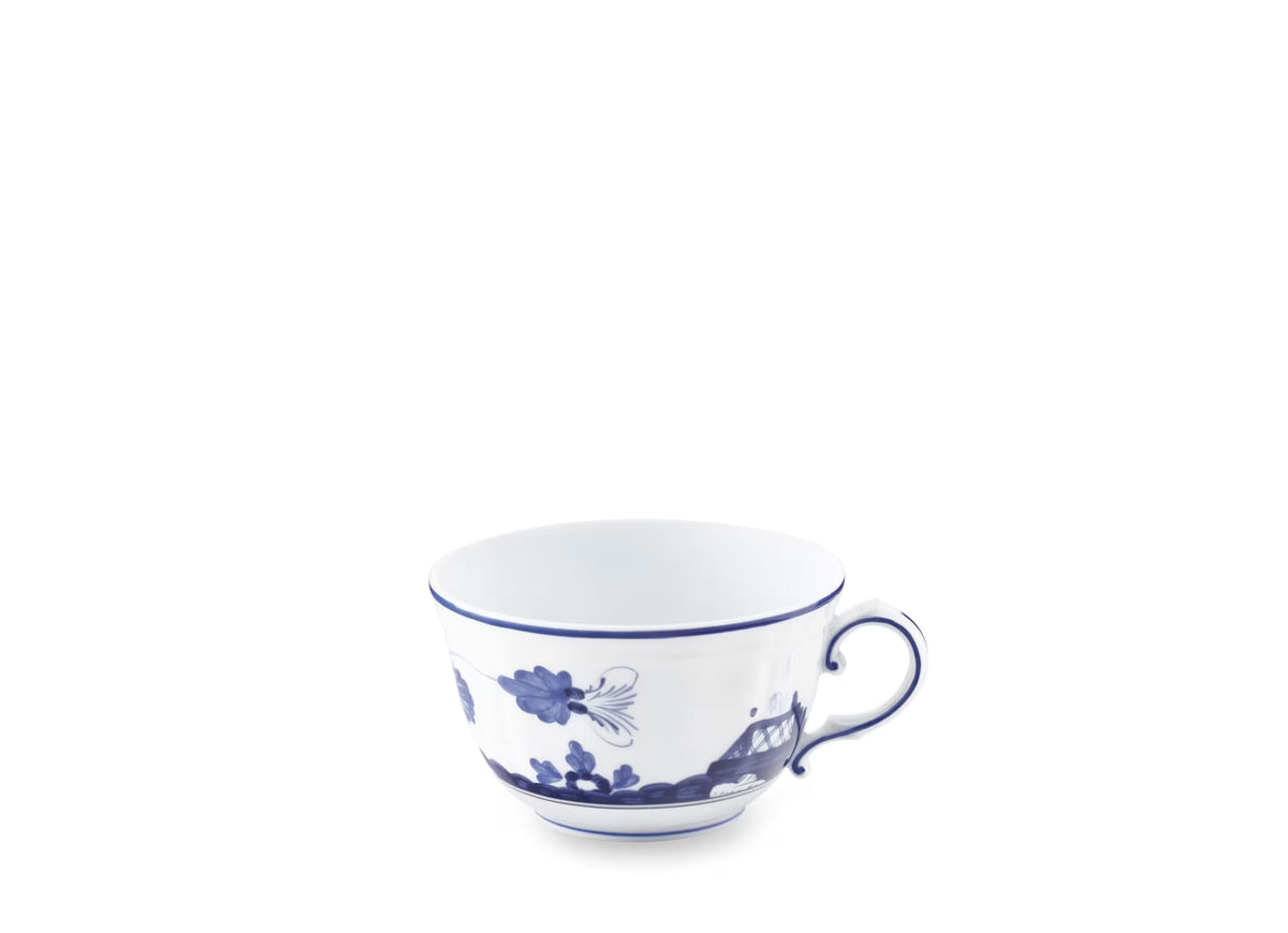 Oriente Italiano Indaco Tea Cup & Saucer by Ginori 1735