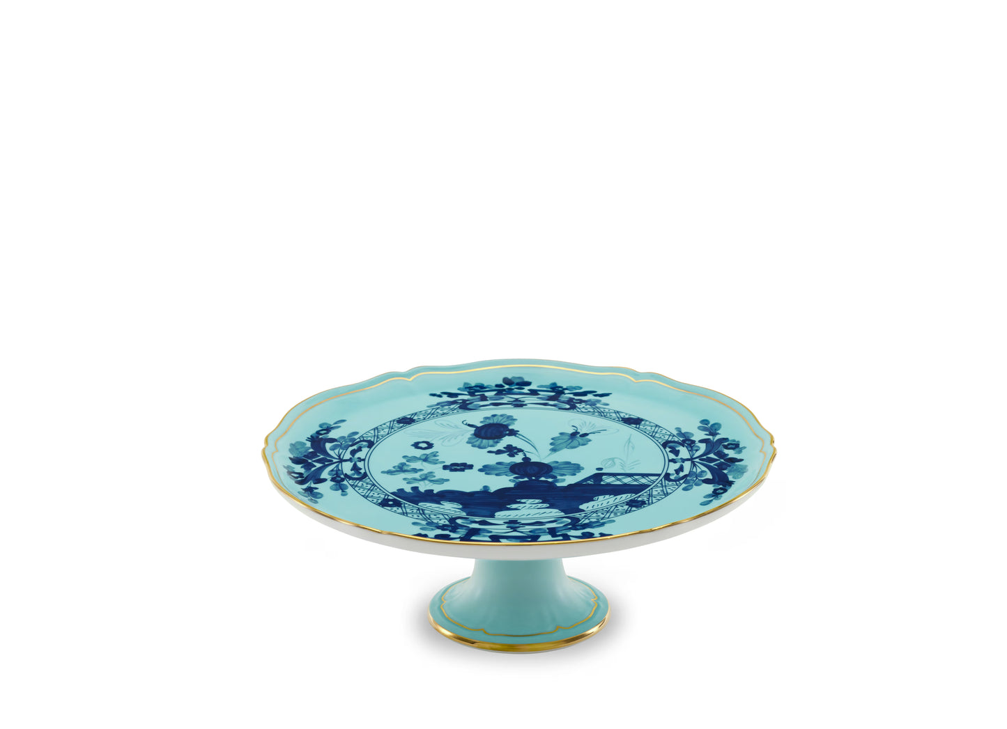 Oriente Italiano Iris Cake Stand by Ginori 1735