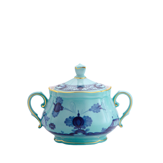 Oriente Italiano Iris Sugar Bowl by Ginori 1735