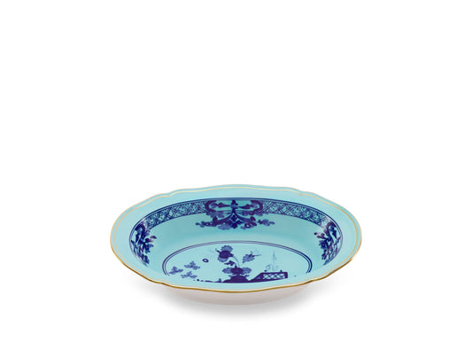 Oriente Italiano Iris Oval Bowl by Ginori 1735