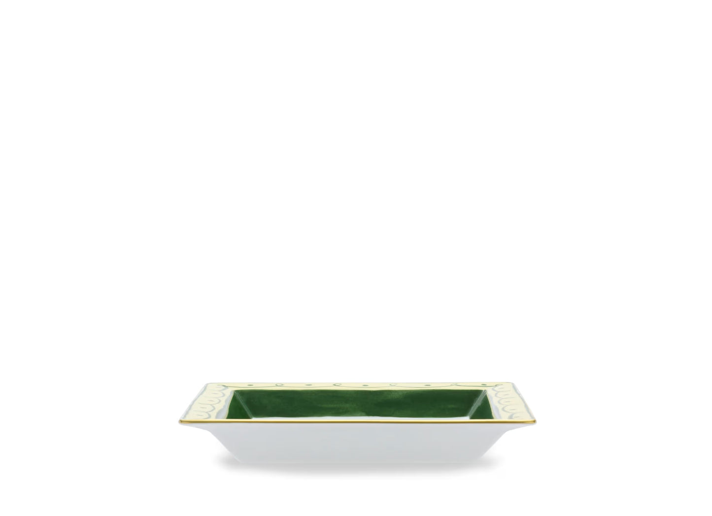 Il Viaggio di Nettuno Amalfi Lemon Square Change Tray by Ginori 1735
