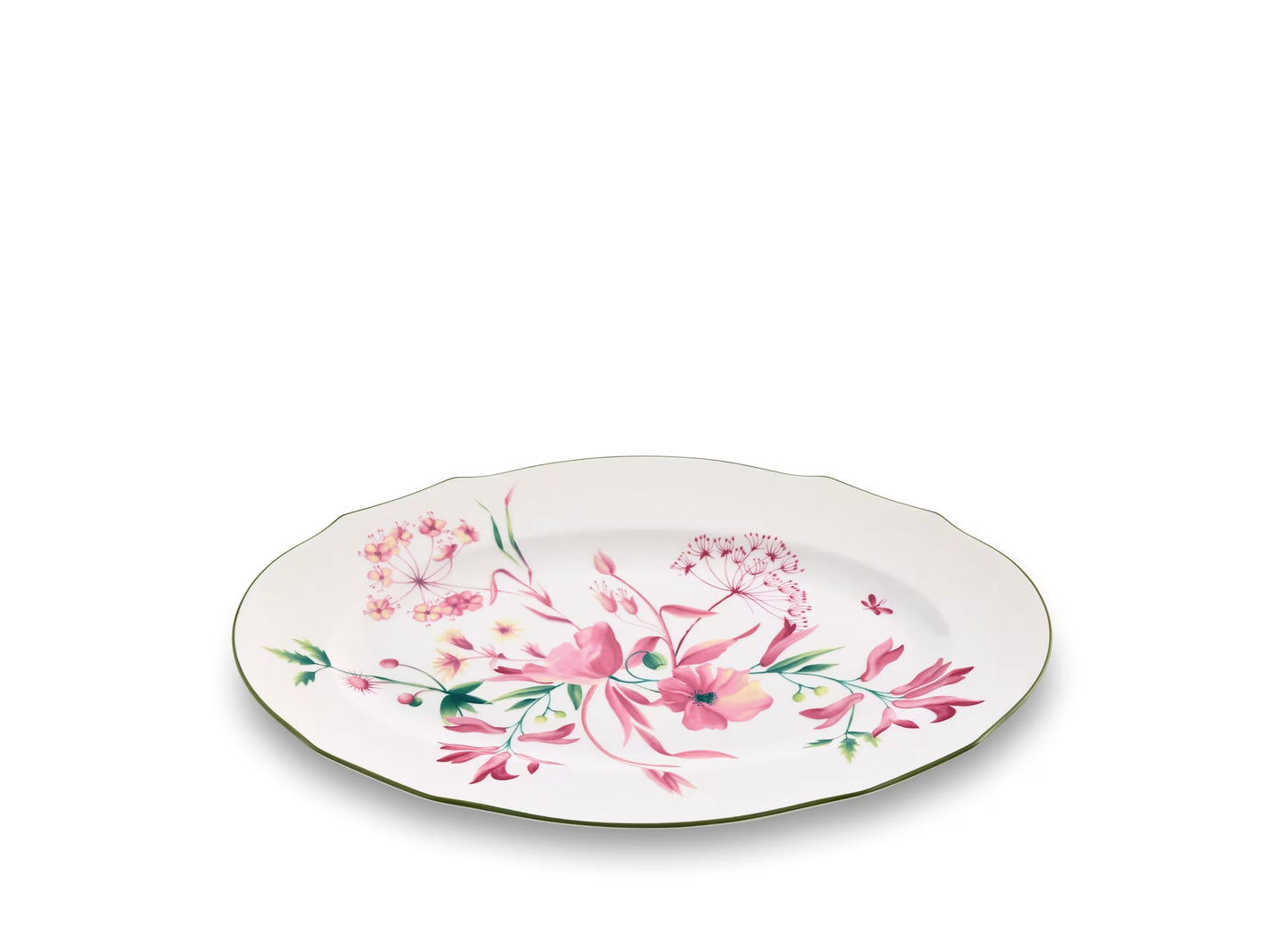 Florenza Malva Oval Platter by Ginori 1735