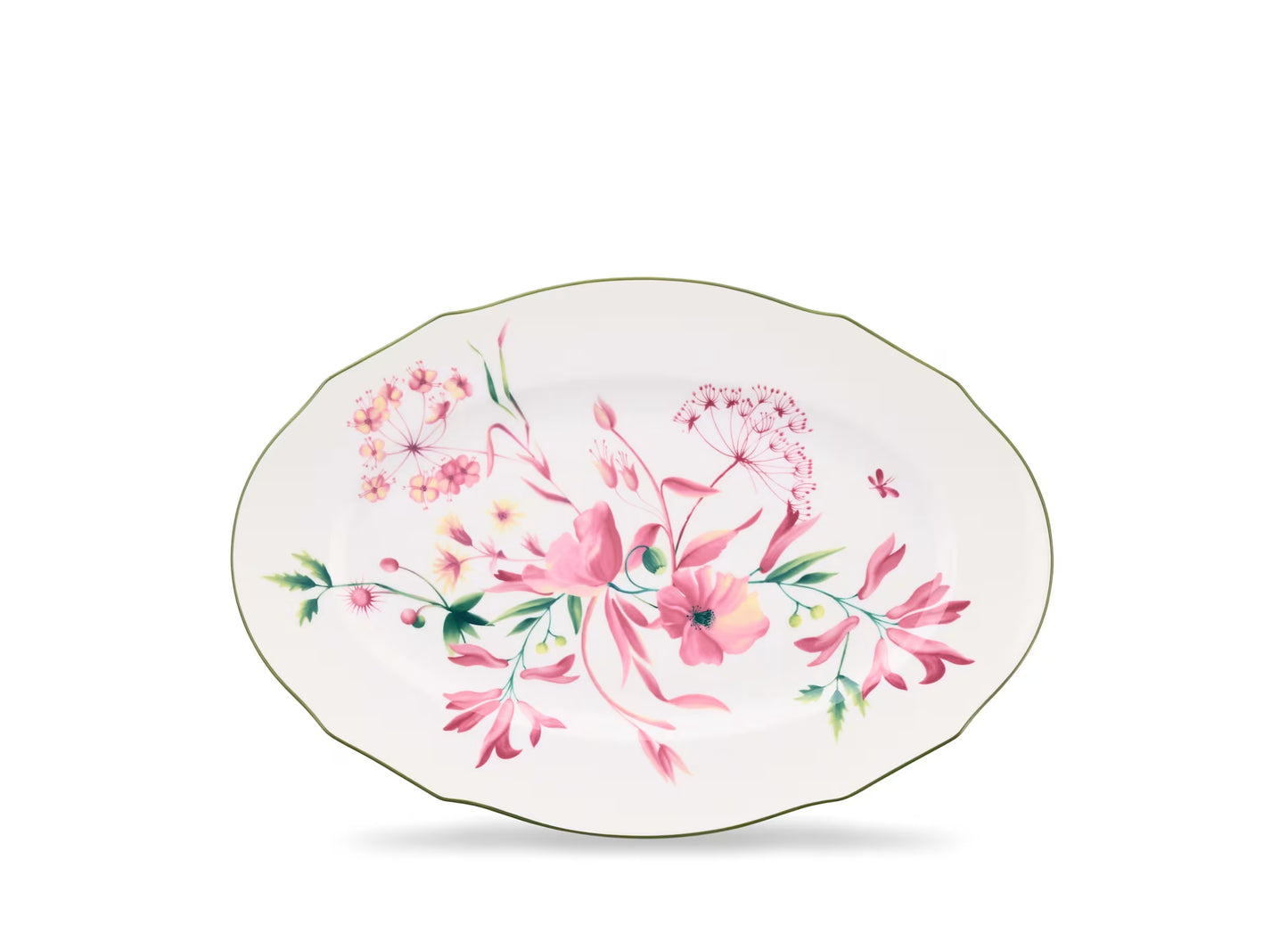 Florenza Malva Oval Platter by Ginori 1735