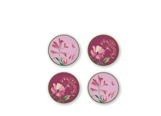 Florenza Malva Coasters by Ginori 1735