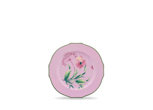 Florenza Malva Pink Dessert Plate by Ginori 1735