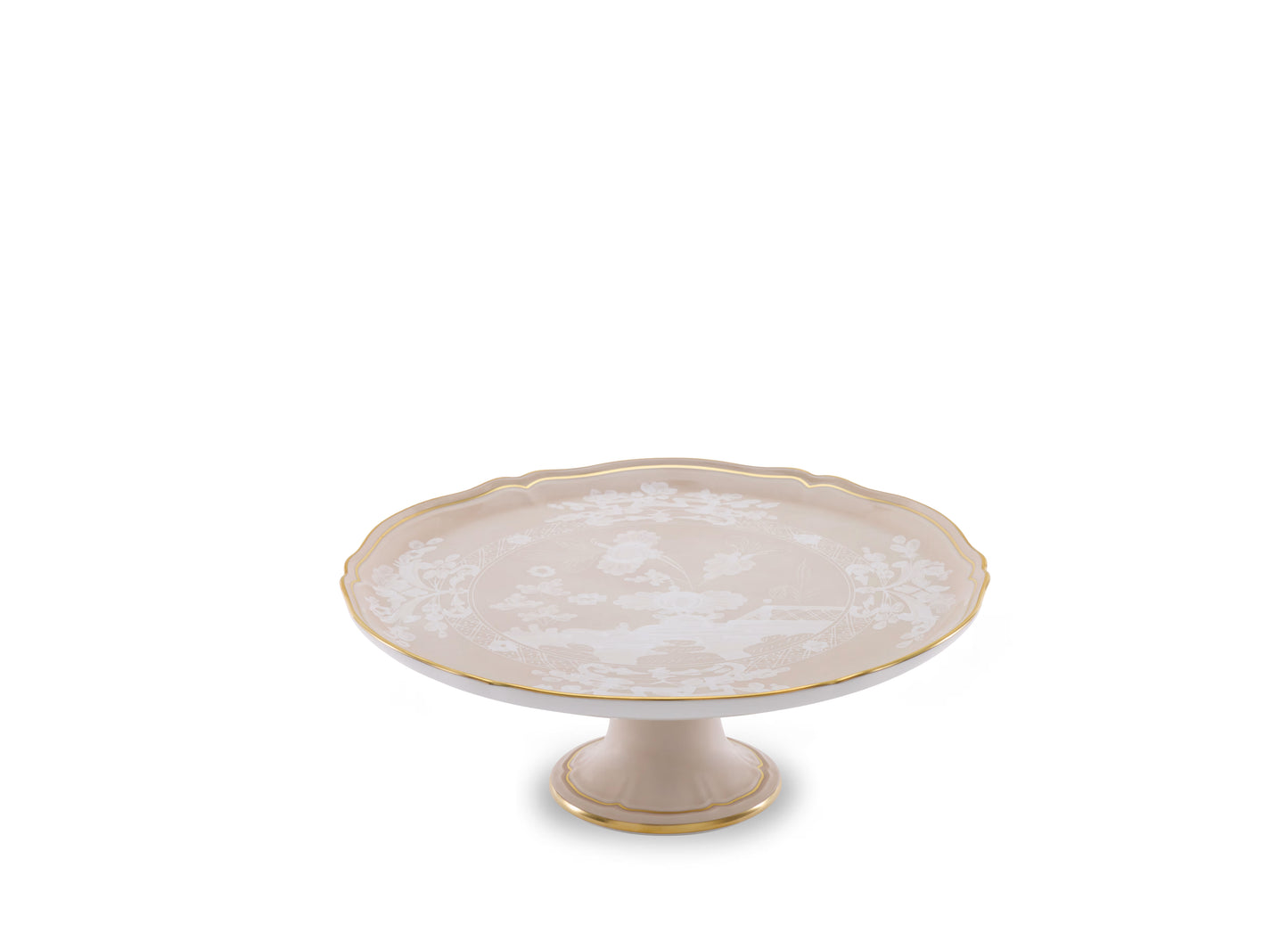 Oriente Italiano Meringa Cake Stand by Ginori 1735