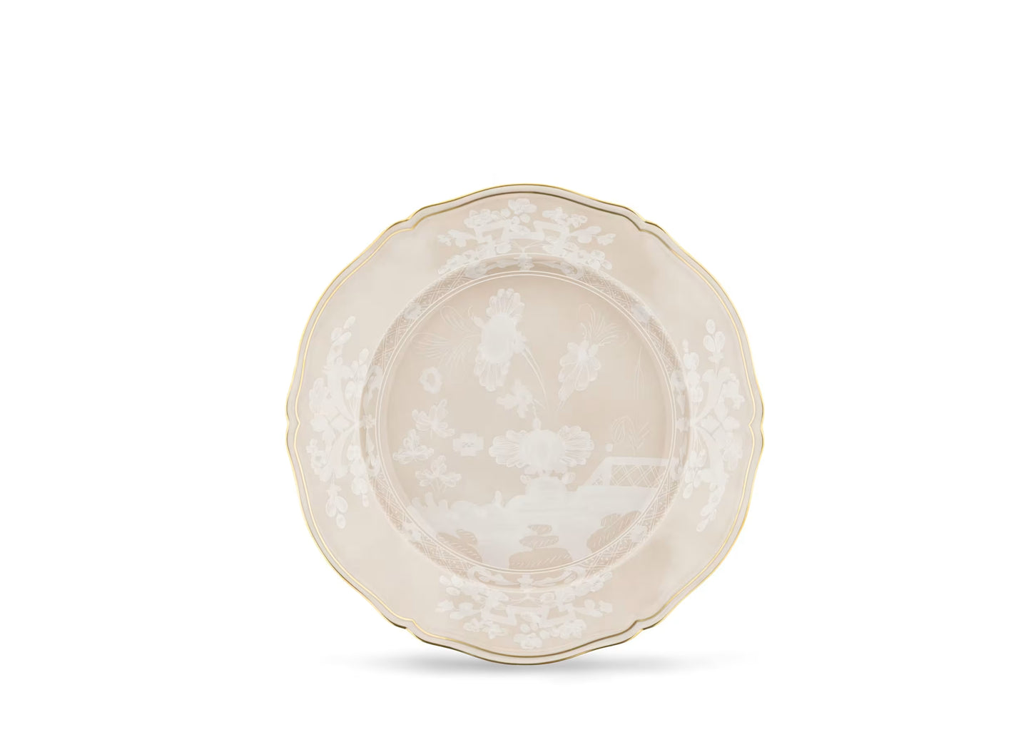 Oriente Italiano Meringa Round Platter by Ginori 1735