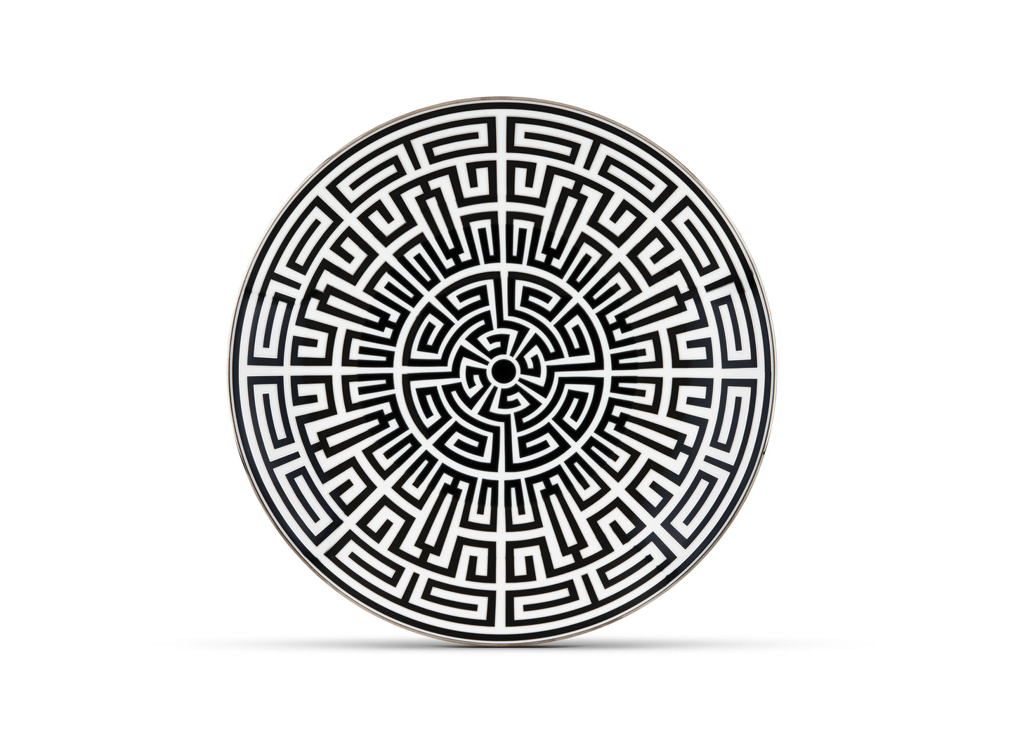 Labirinto Nero Round Centerpiece by Ginori 1735