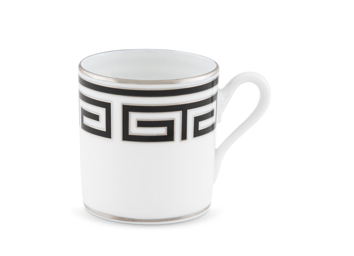 Labirinto Nero Espresso Cup + Saucer by Ginori 1735