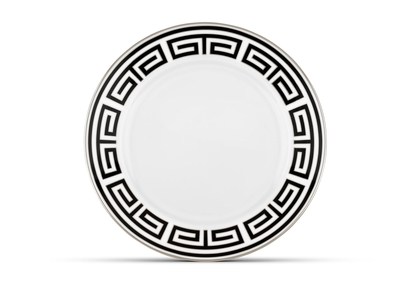 Labirinto Nero Dinner Plate by Ginori 1735