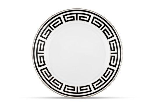 Labirinto Nero Dinner Plate by Ginori 1735