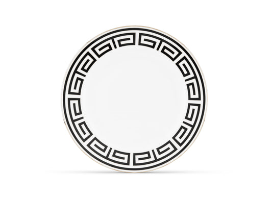 Labirinto Nero Round Platter by Ginori 1735