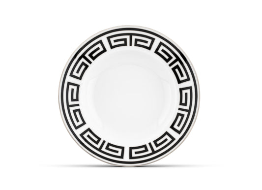 Labirinto Nero Soup Plate by Ginori 1735