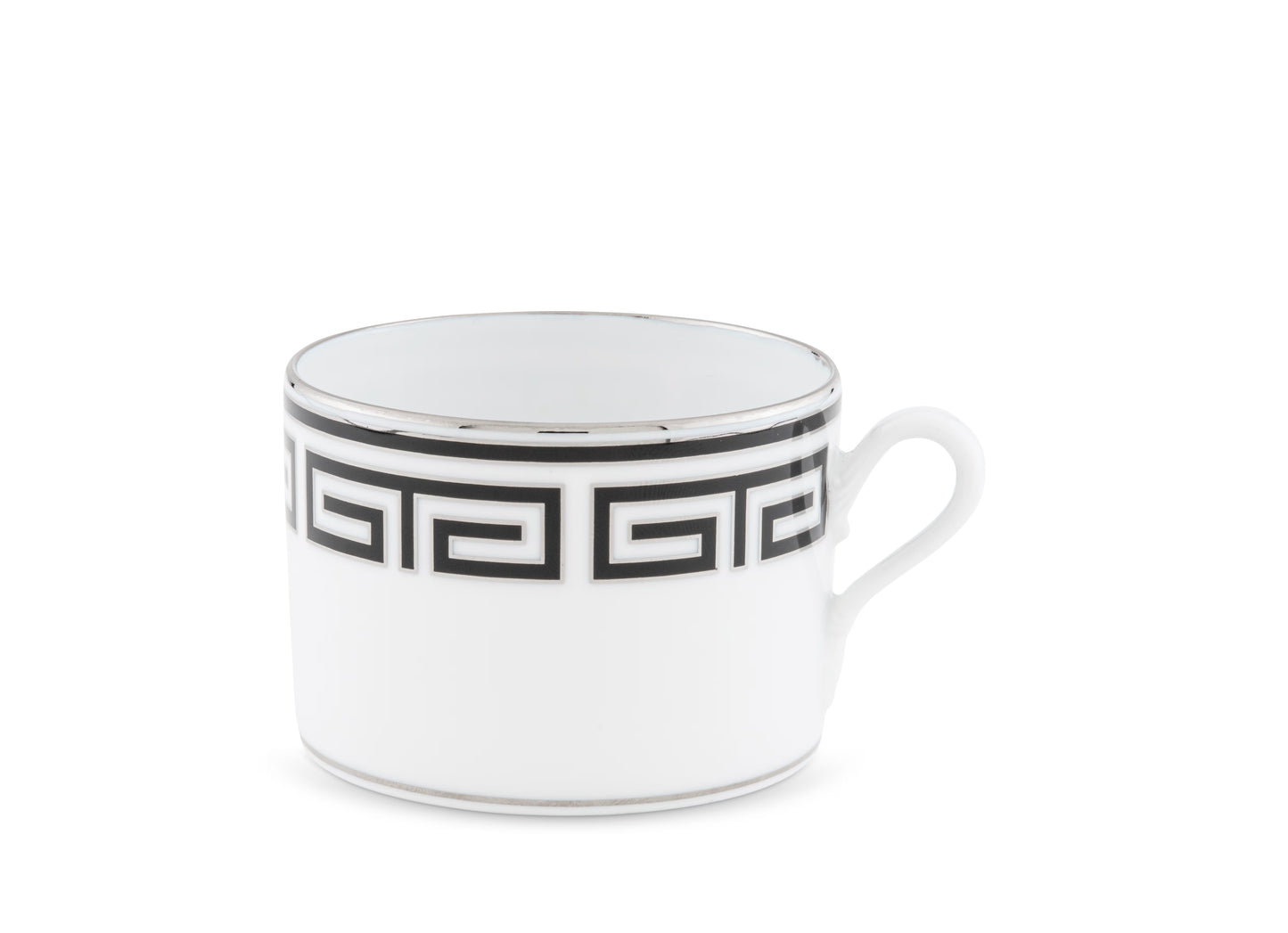 Labirinto Nero Tea Cup + Saucer by Ginori 1735