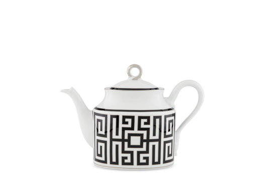 Labirinto Nero Teapot by Ginori 1735