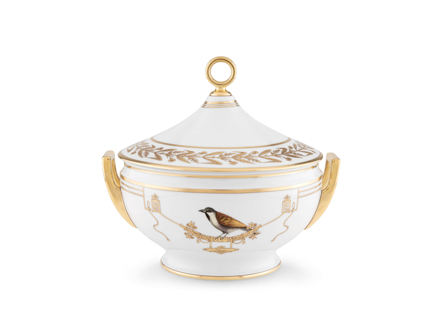 Volière Ortolan and La Breve Tureen by Ginori 1735