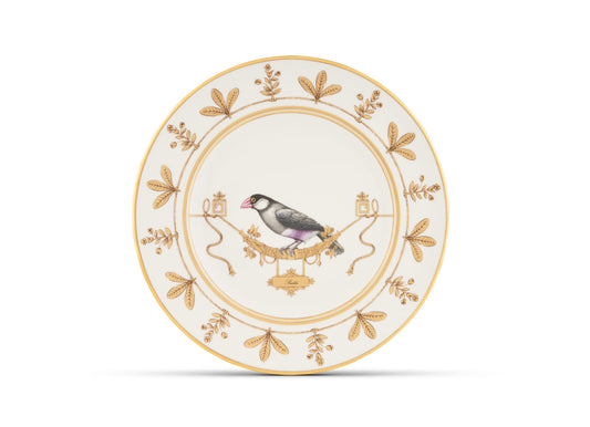 Volière Padda Charger Plate by Ginori 1735