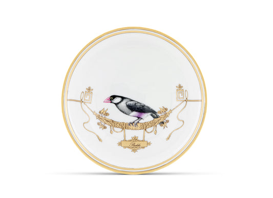 Volière Padda Small Bowl by Ginori 1735