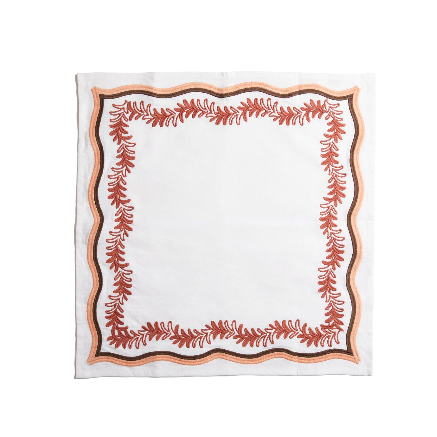 Embroidered Sienna Napkins, Set of 6