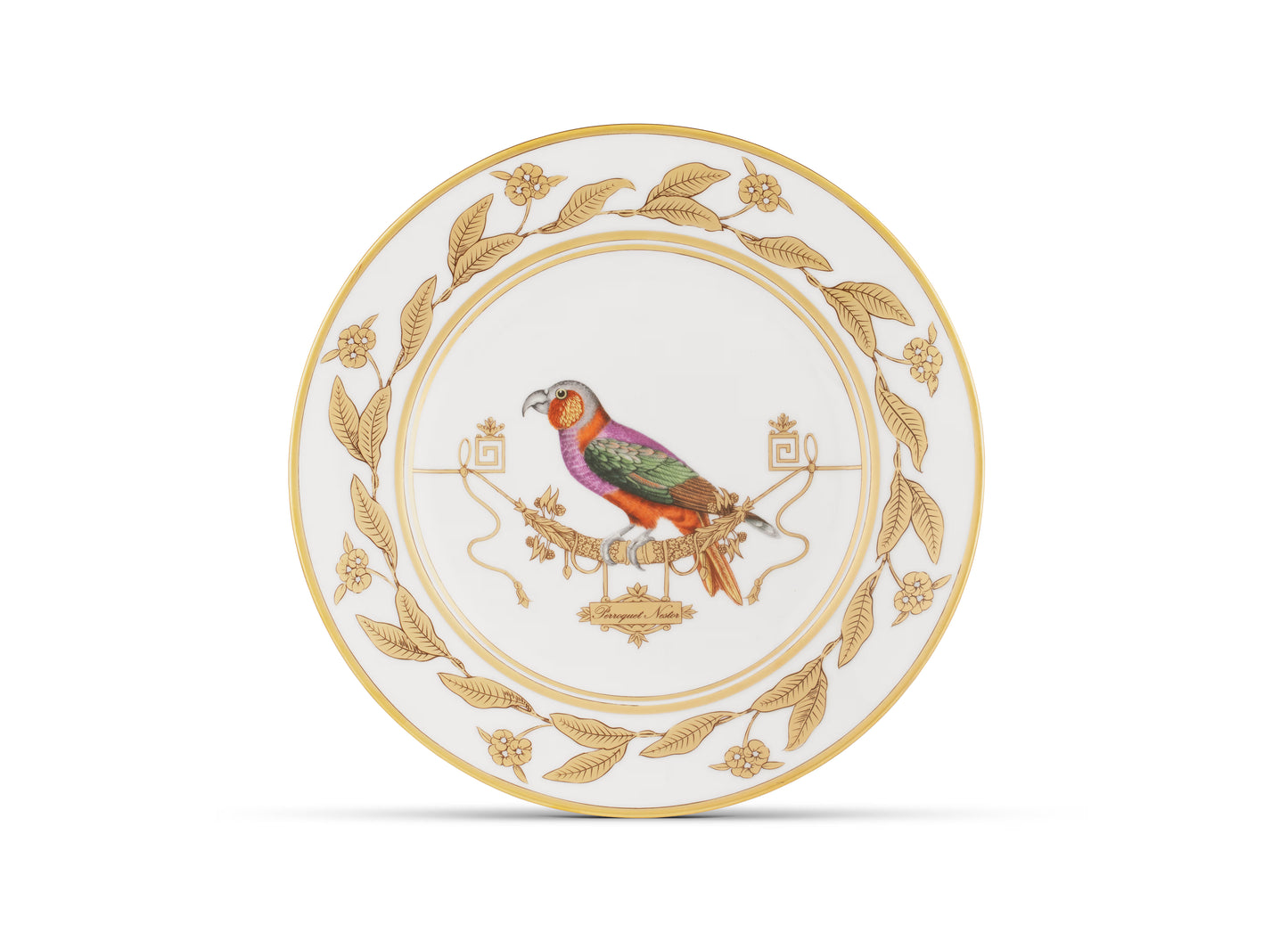 Volière Perroquet Nestor Dessert/ Salad Plate by Ginori 1735